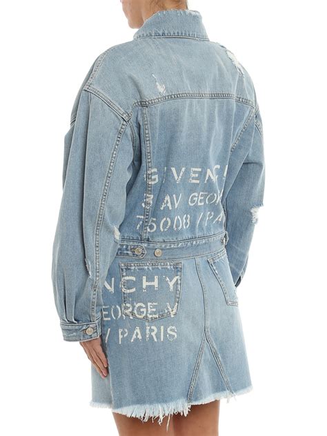 givenchy vest women's|givenchy denim jacket.